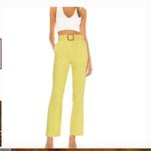 Lovers and friends green pants xs